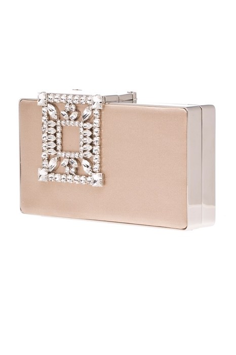 Manolo Blahnik Beige Clutch